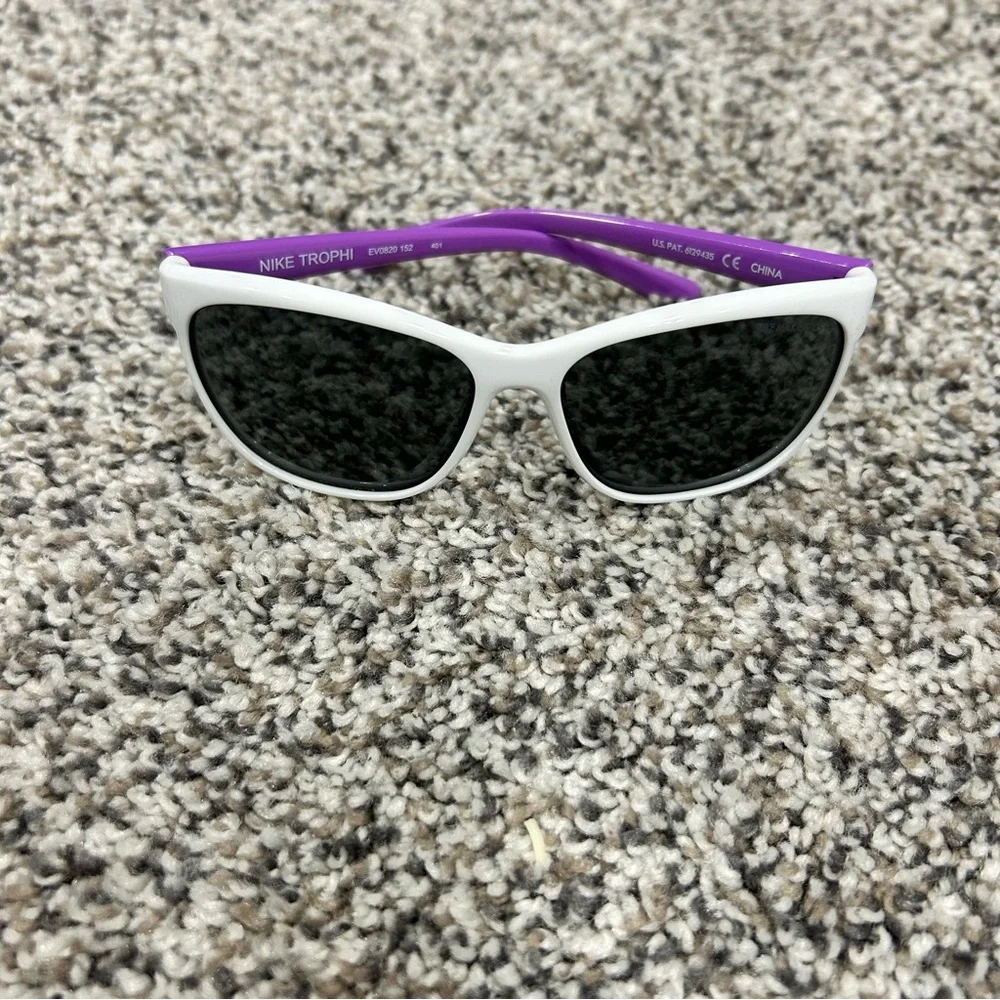 NIKE Eyeglasses Sunglasses TROPHY EV0820 152 Kids Rare Purple White